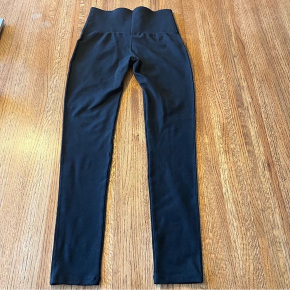 Spanx Shaping Leggings Women's Small Black Stretch EUC - Picture 4 of 8